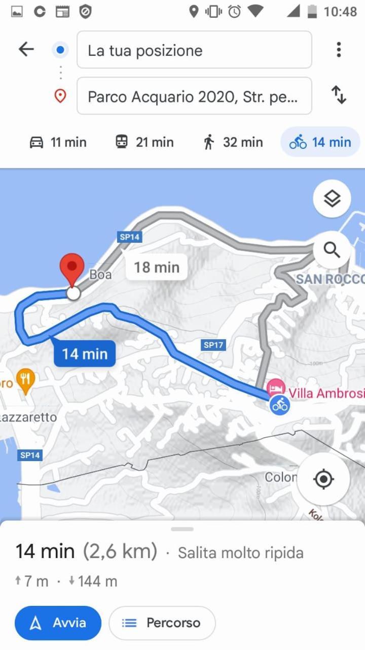 Villa Ambrosia Múggia Exteriér fotografie